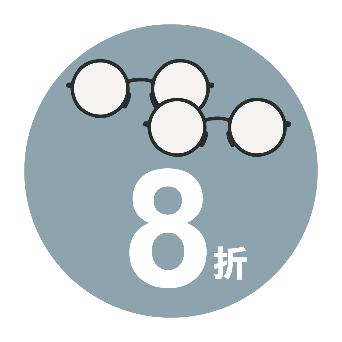 配鏡 2 副共享 8 折優惠
