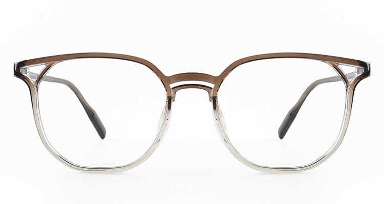 LA-83426 TR 鏤空設計多邊形框眼鏡