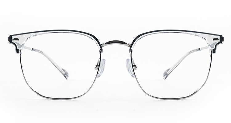 LA-7205 不鏽鋼眉型框眼鏡