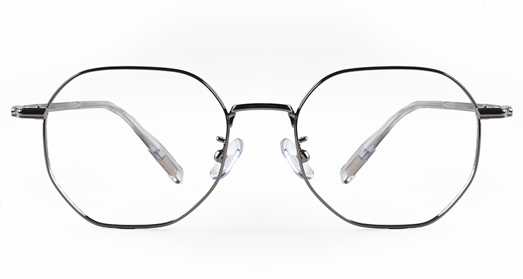 LA-52460 不鏽鋼多邊形框眼鏡