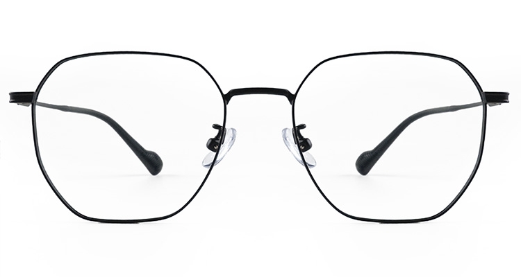 LA-52451 不鏽鋼多邊形框眼鏡