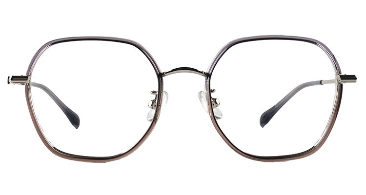 LA-52409 不鏽鋼多邊形框眼鏡