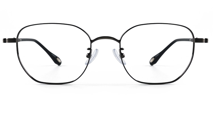 LA-52446 金屬多邊形框眼鏡