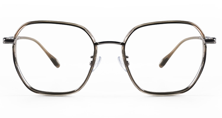 LA-52418 不鏽鋼多邊形框眼鏡