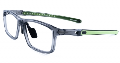 考慮安全性，全框由柔軟、高彈性的 TR90（記憶樹脂）塑料製成，顏色鮮豔多樣，具有輕盈、柔韌、不易變形、抗蝕低敏等優點，滿足配戴舒適感