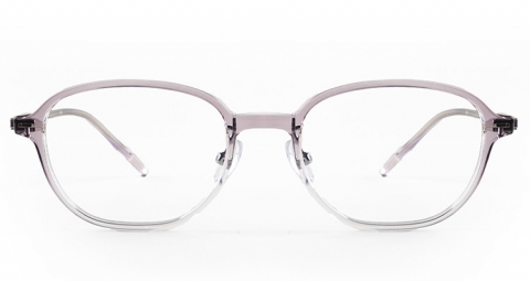 LA-83413 TR 橢圓框眼鏡，橢圓個性小框重量輕盈、方便攜帶