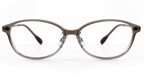 LA-83416 TR 橢圓框眼鏡，橢圓個性小框重量輕盈、方便攜帶