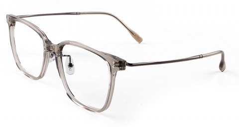 TR 與鈦金屬完美結合的材質，使鏡框擁有輕量的優勢