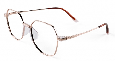 時髦而變化豐富的多邊形鏡框，擁有不挑臉型的顯小臉優勢，令人愛不釋手