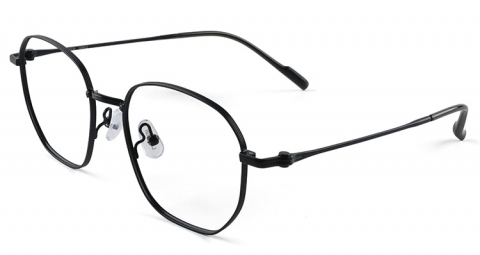 多邊形鏡框側邊 2mm 的纖細線條刻紋，散發出別緻的極簡主義氣息