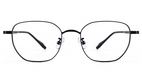 LA-52446 金屬多邊形框眼鏡