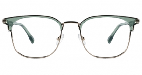 LA-82219 不鏽鋼眉型框眼鏡