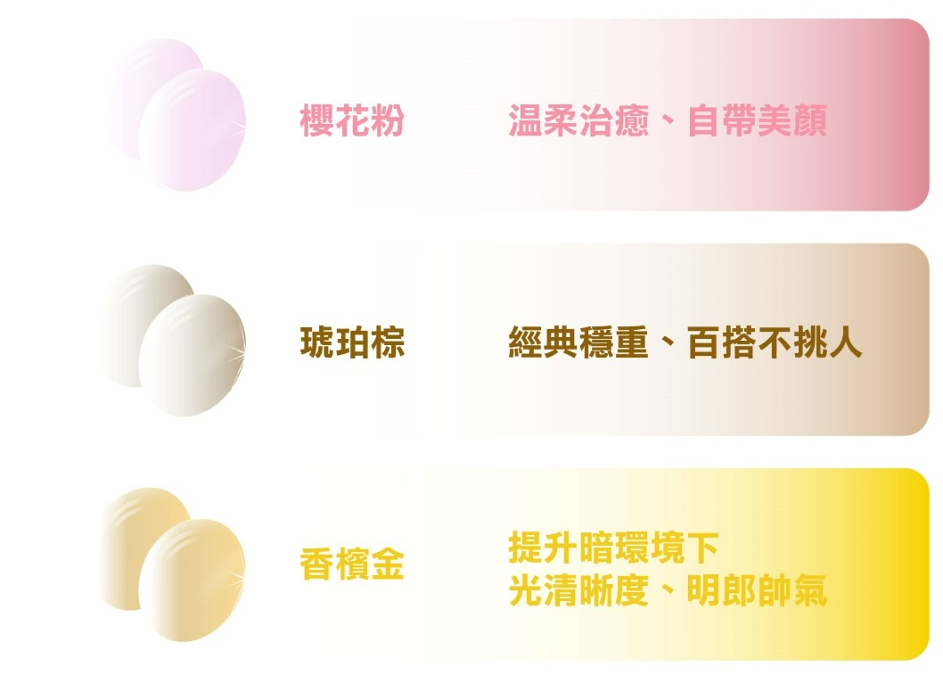 舒視手機鏡片顏色選擇